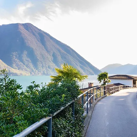 Apartman Esclusivo E Unico Balcone Sul Di Lugano, Gandria *